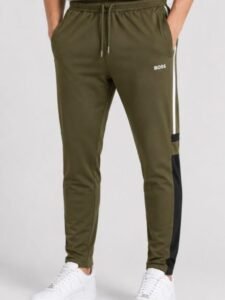 China Interlock Sports Trouser Olive