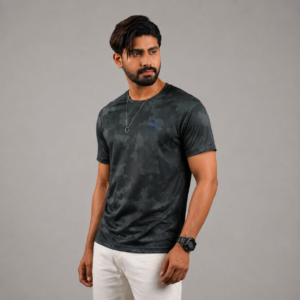PUMA Sport T-Shirt Black Camo